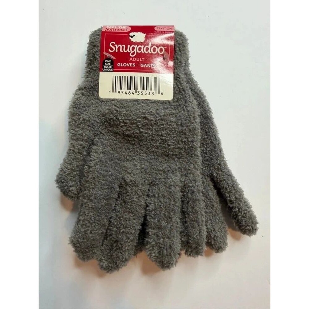 Snugadoo Adult Gray Gloves